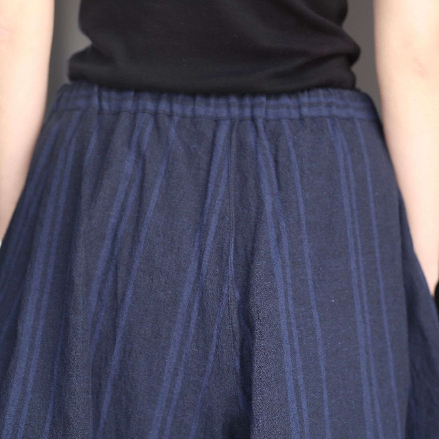 【残り一点】ワイドイージーショーツ(LINEN/COTTON)