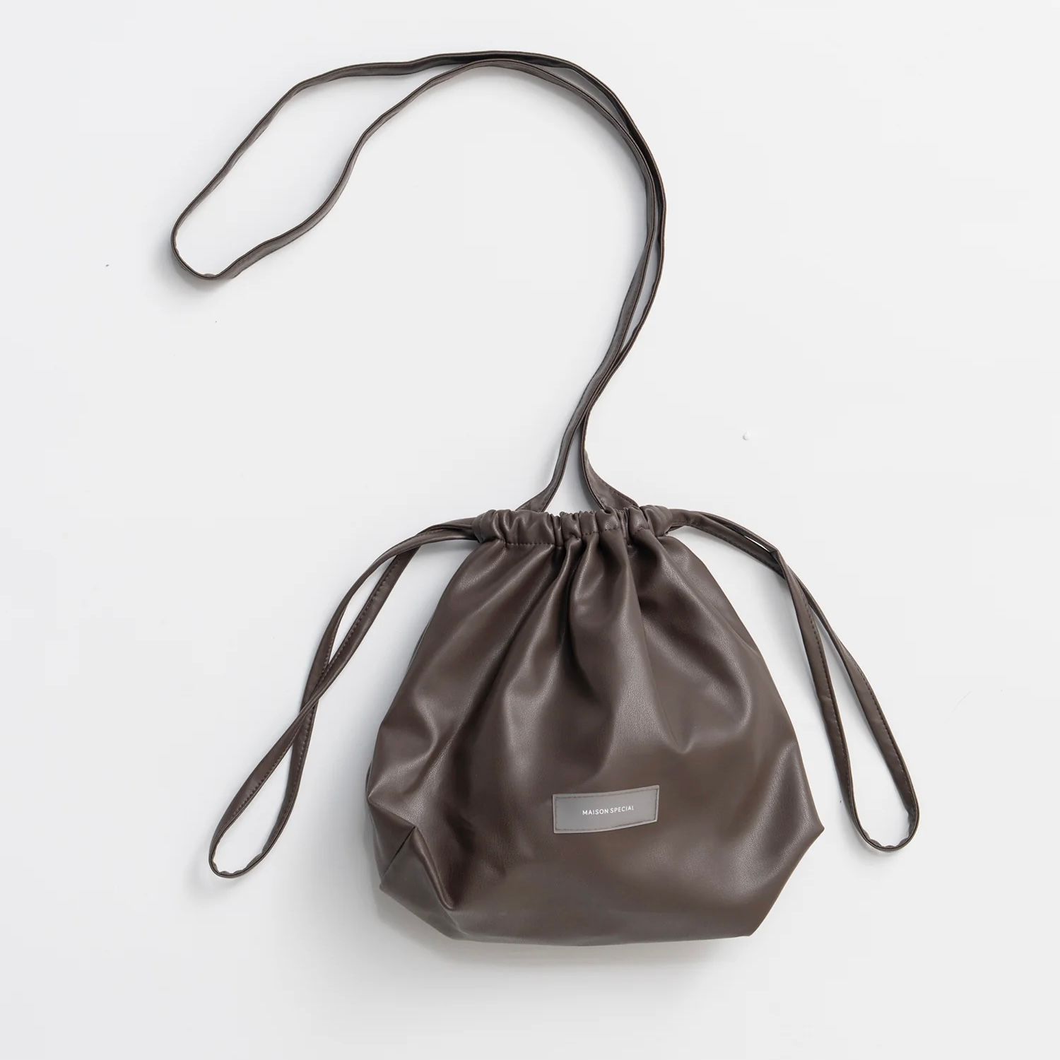 【残り一点】Vegan Leather 2way Purse Small Shoulder Bag