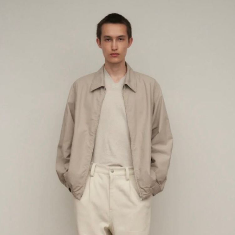 【残り一点】Light TC Gabardine Washed Harrington Jacket