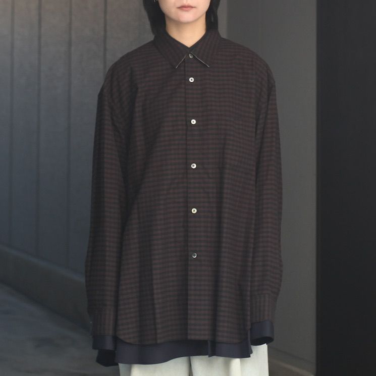 stein - 【残り一点】Oversized Layered Shirt | ACRMTSM ONLINE STORE