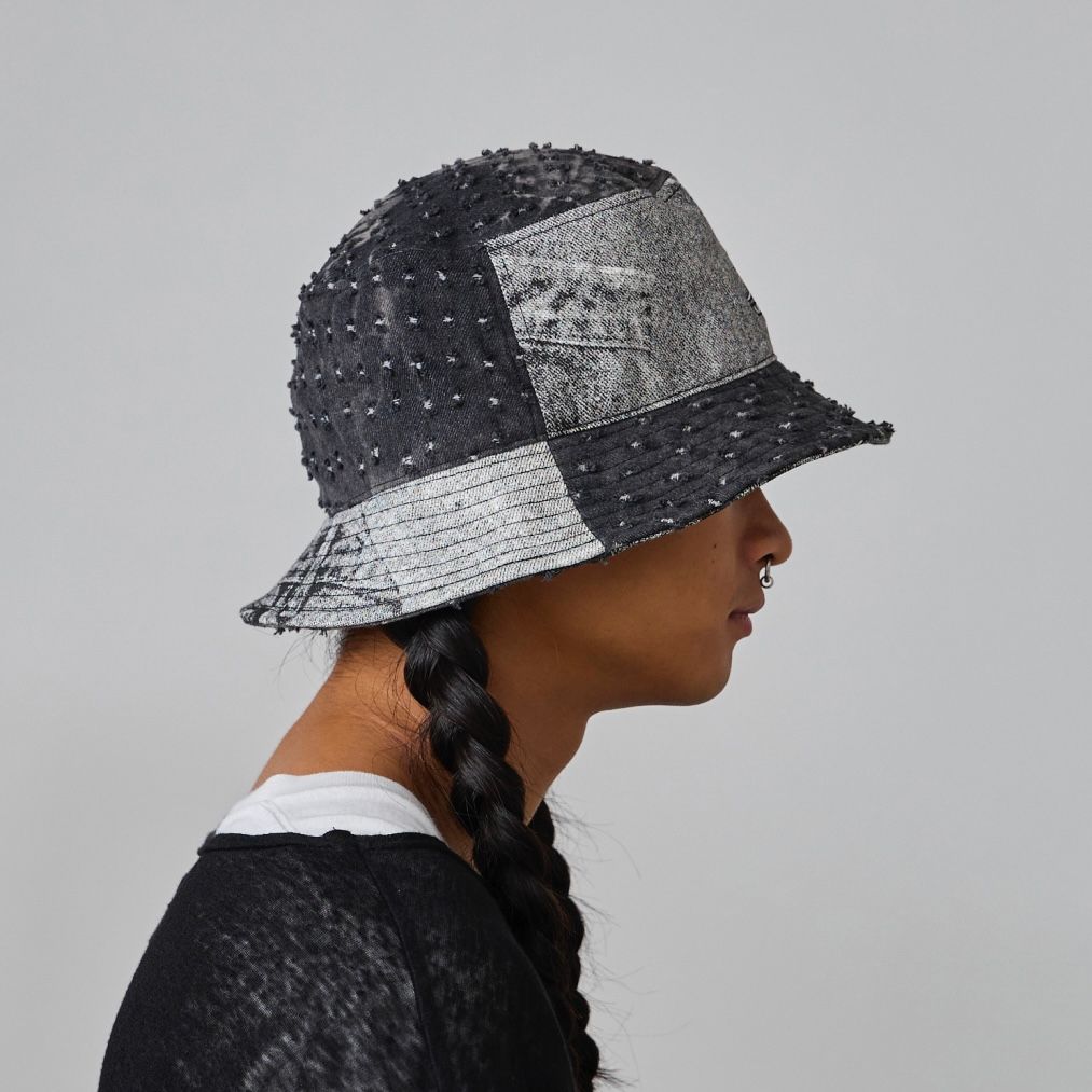 【残り一点】Denim Mashup Bucket