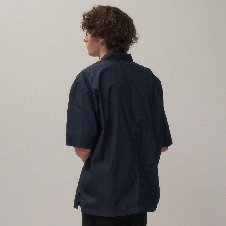 【残り一点】Suvin Broad Washed Half Sleeve Shirt