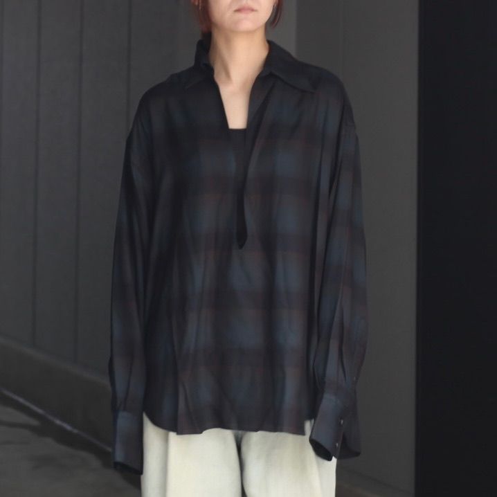 【残り一点】Plaid Skipper Shirts
