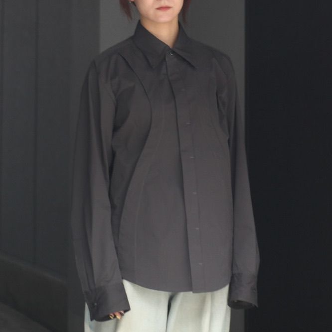 【残り一点】Fly Front Panelled Utility Shirt