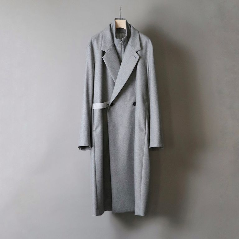 ETHOSENS - 【残り一点】Flannel Layer Coat | ACRMTSM ONLINE STORE