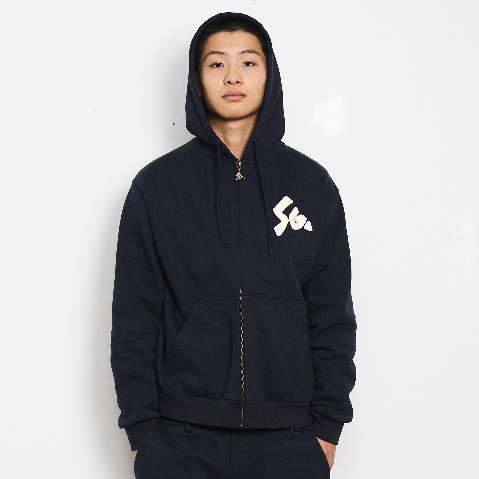 【残り一点】SG Logo Zip Up Hoodie