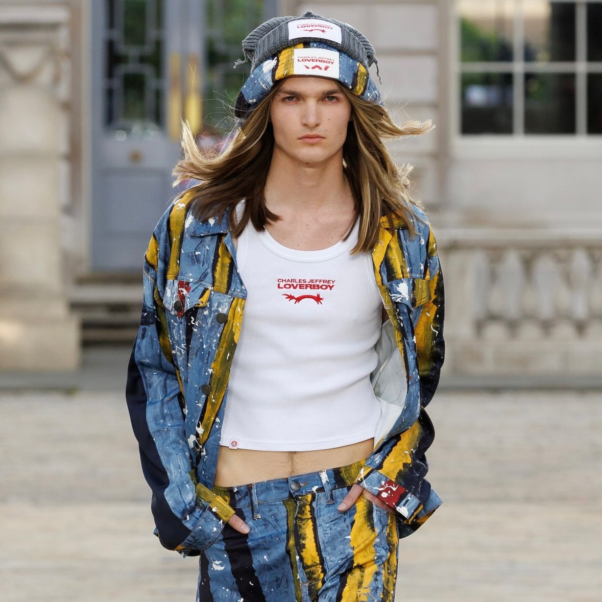 【残り一点】Silky Oversized Denim Jacket
