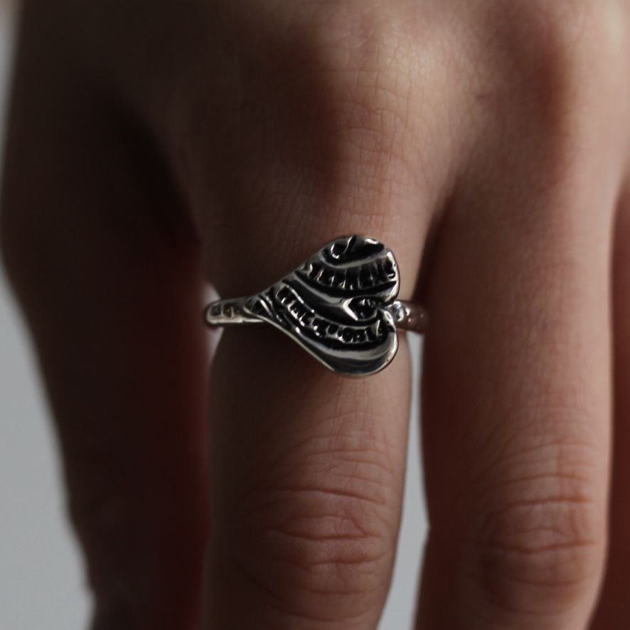 【残り一点】Stamp Heart Ring