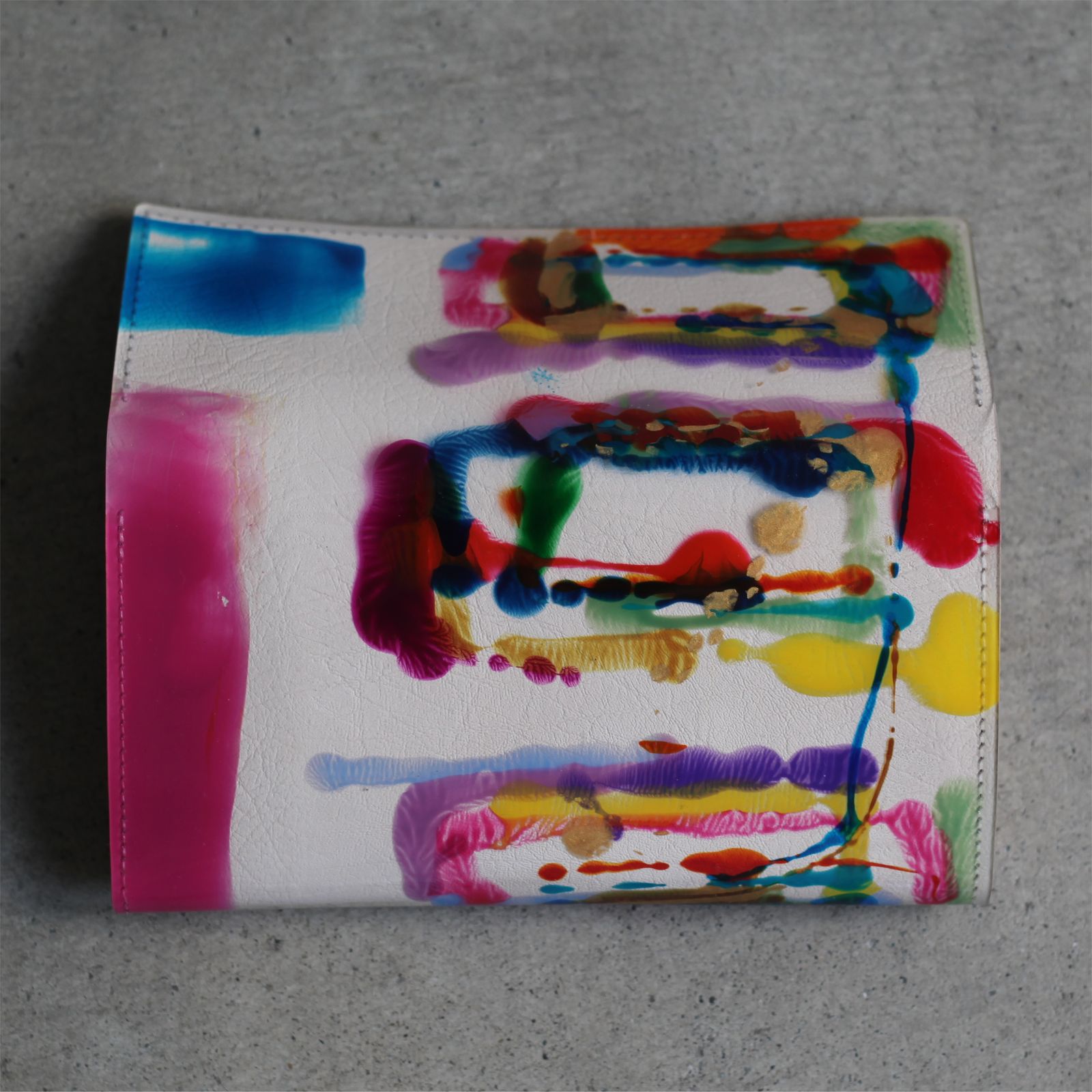 【残り一点】Paint Wallet(LONG)
