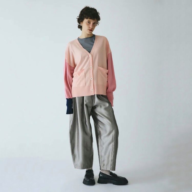 【残り一点】Bicolor Knit Cardigan