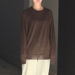 【残り一点】Wholegarment Wool Sheer P/O