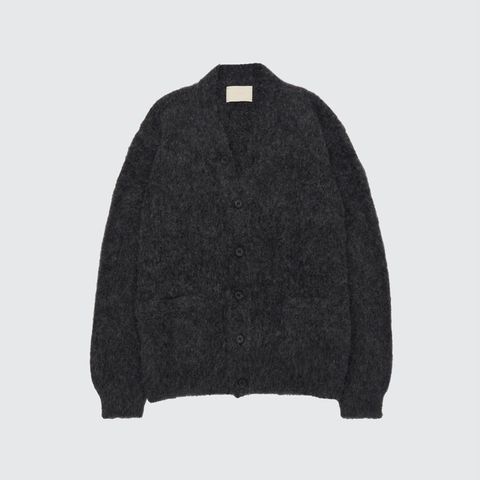 【残り一点】3color Mix Baby Alpaca Cardigan