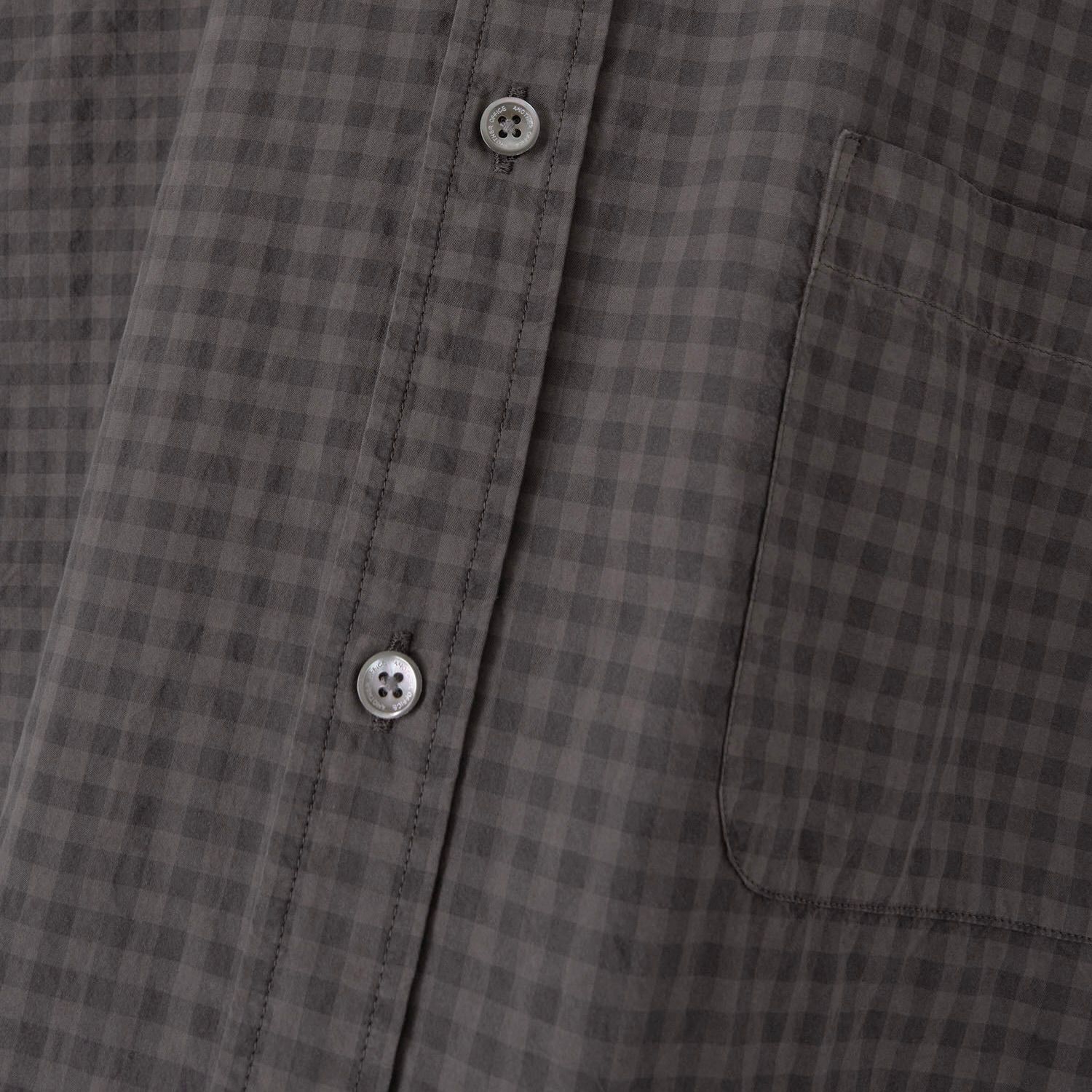 【残り一点】Bold Garment Gingham Check Shirt