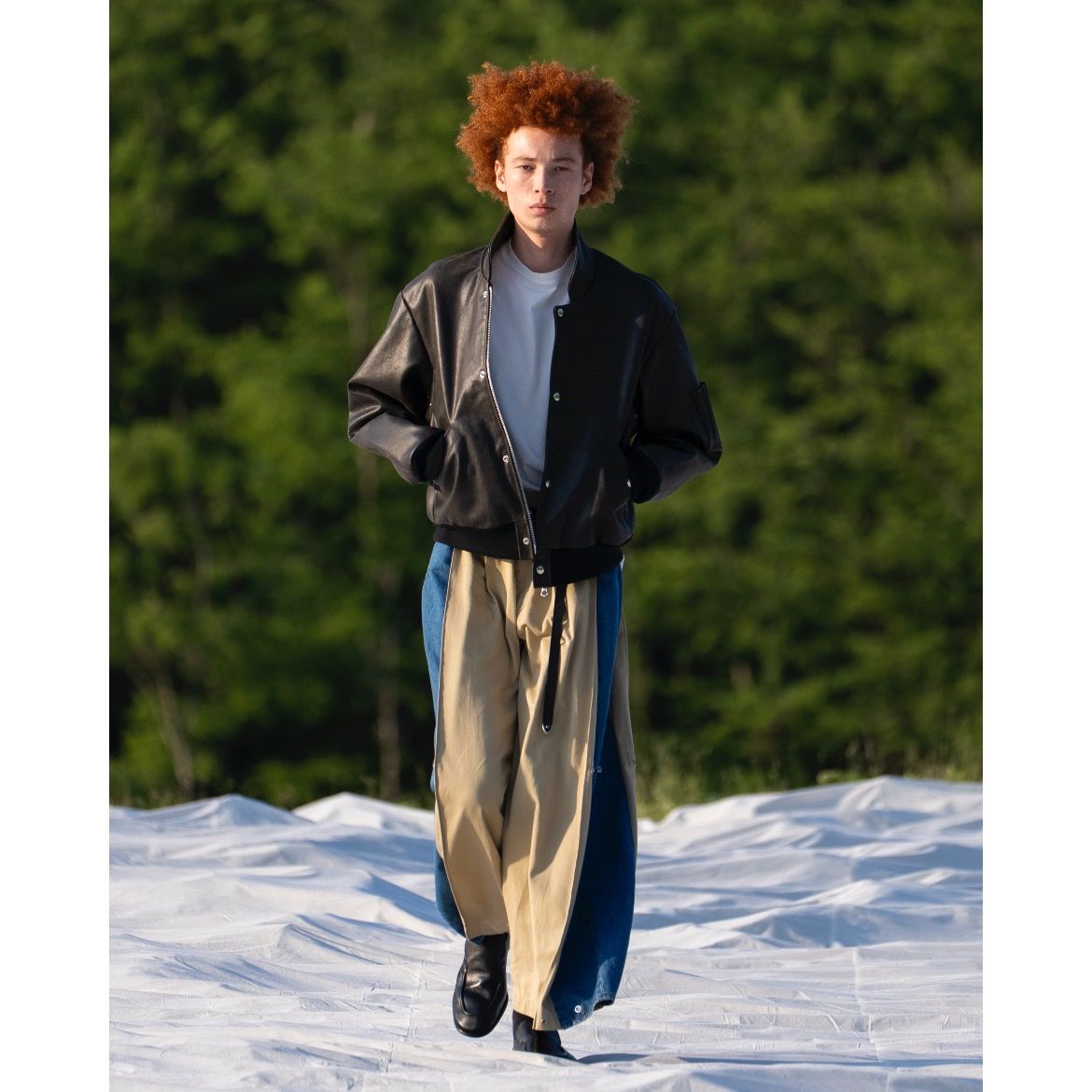 【残り一点】Connected Chino & Denim Pants