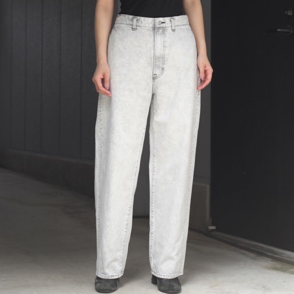 YOKE - 【残り一点】Denim Wide Straight Pants Vintage Wash