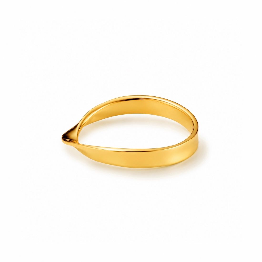 【お取り寄せ注文可能】Loop Ring M(K18 YELLOW GOLD)