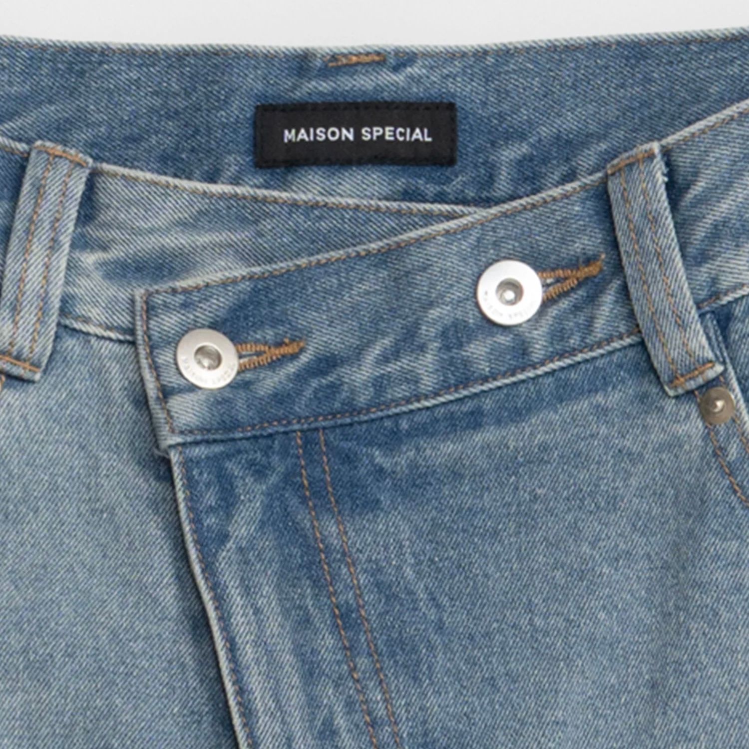 【残り一点】Side-Tuck Cocoon Denim Pants