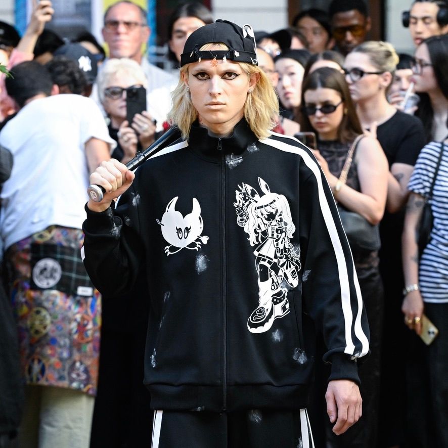 【残り一点】Cyber Punk Track Top Stain Processed