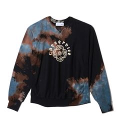 【残り一点】"CS" Melt Dye Sweat Pullover