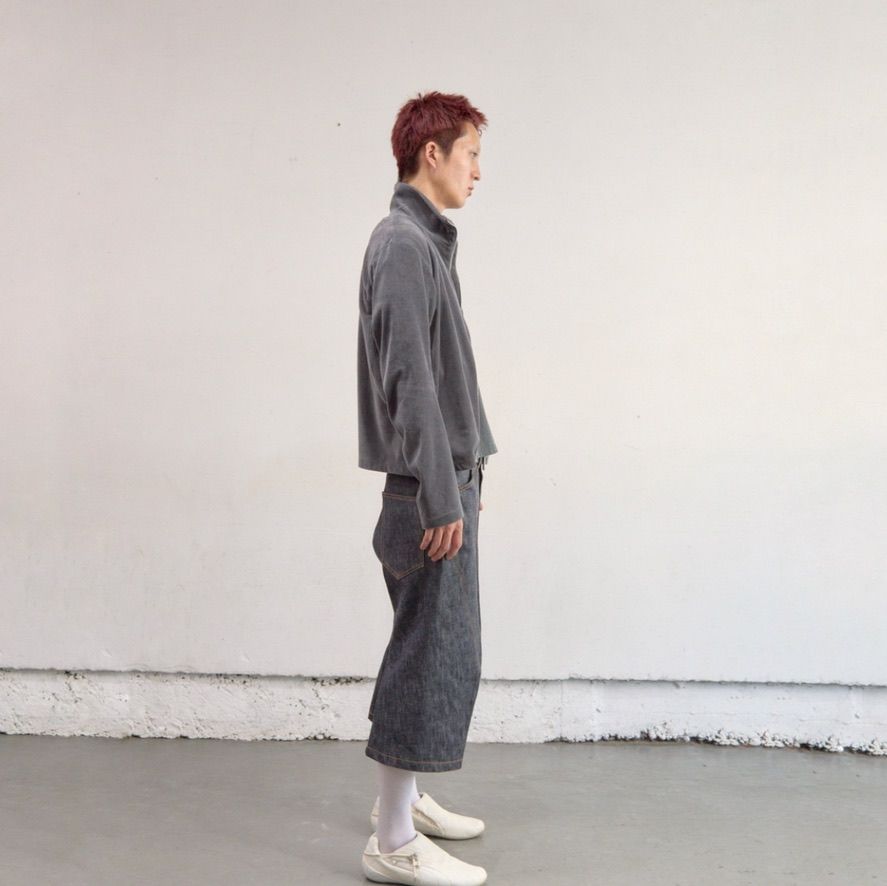 【残り一点】Velour Zip Up Track Top