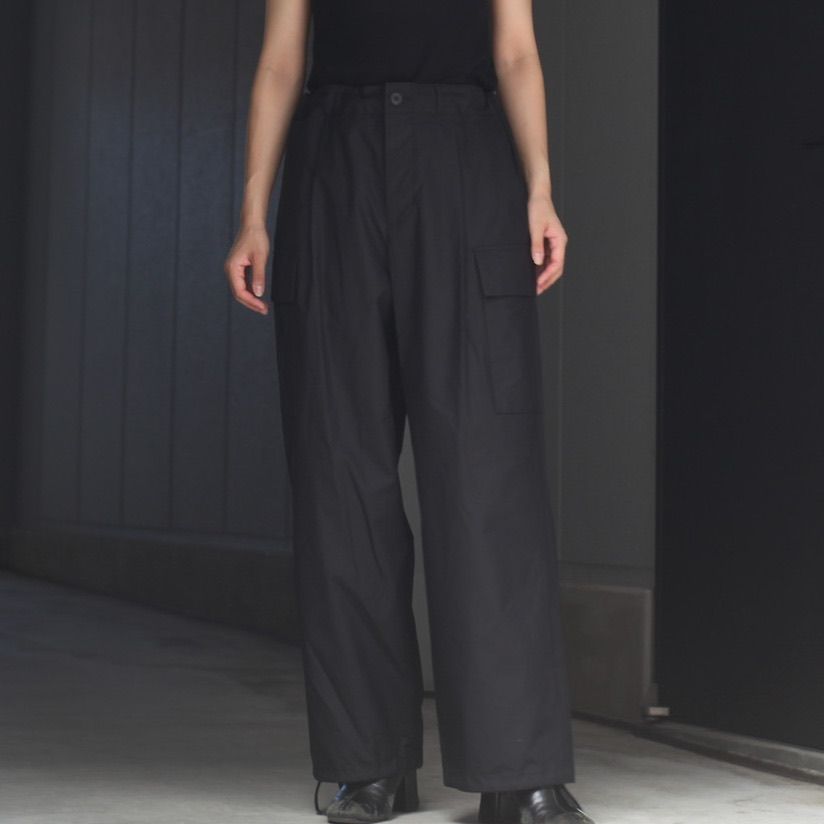 ATON - 【残り一点】Natural Dyed Weather Easy Cargo Pants