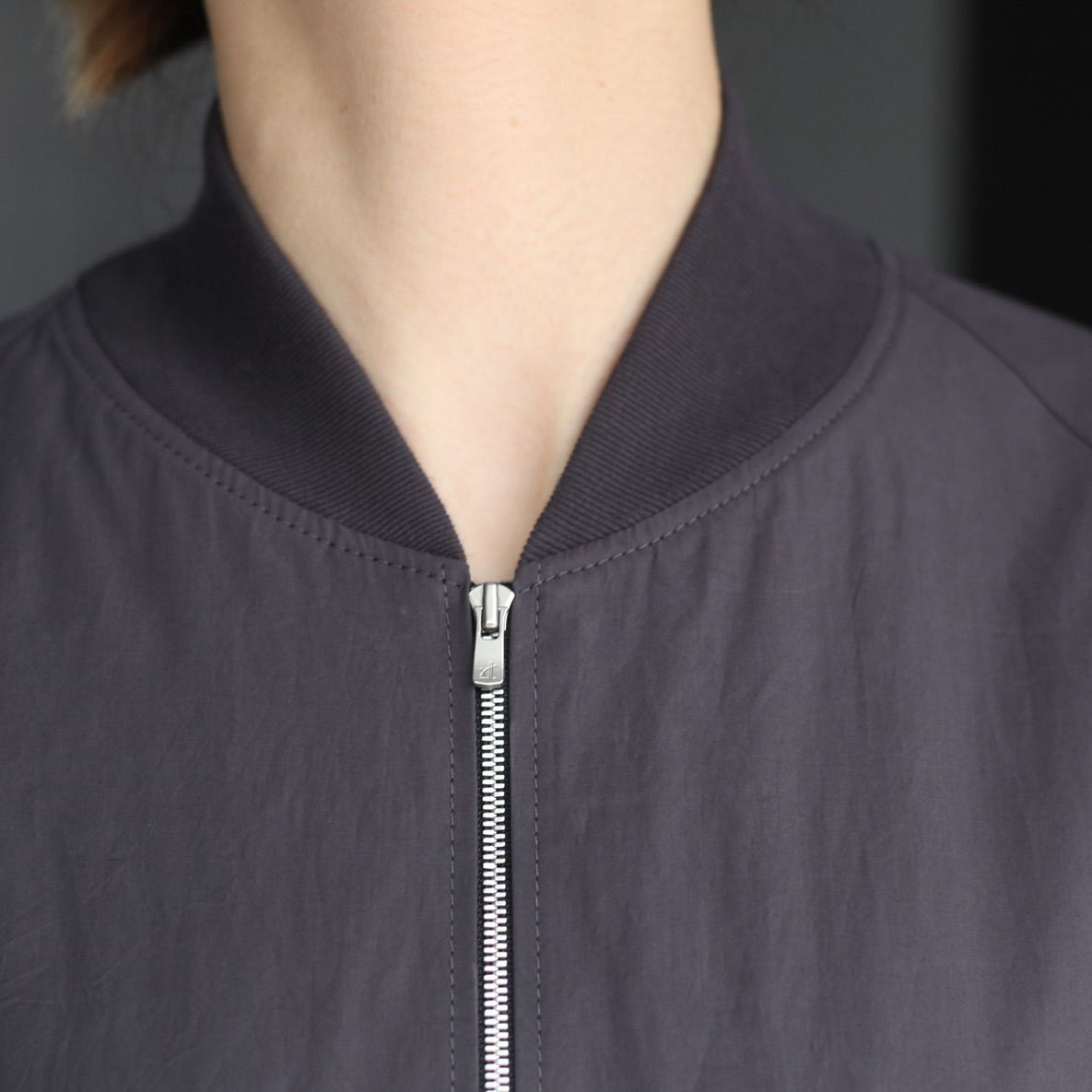 ATON - 【残り一点】Kyoto Tsurizome Cotton Flight Jacket | ACRMTSM 