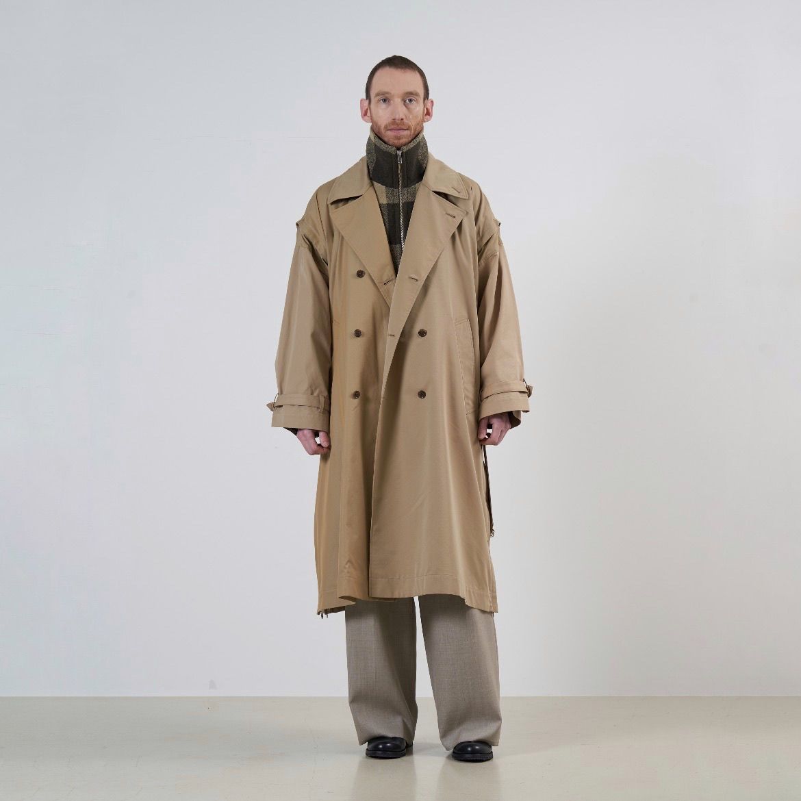 YOKE - 【残り一点】Detachable Wide Trench Coat | ACRMTSM ONLINE STORE