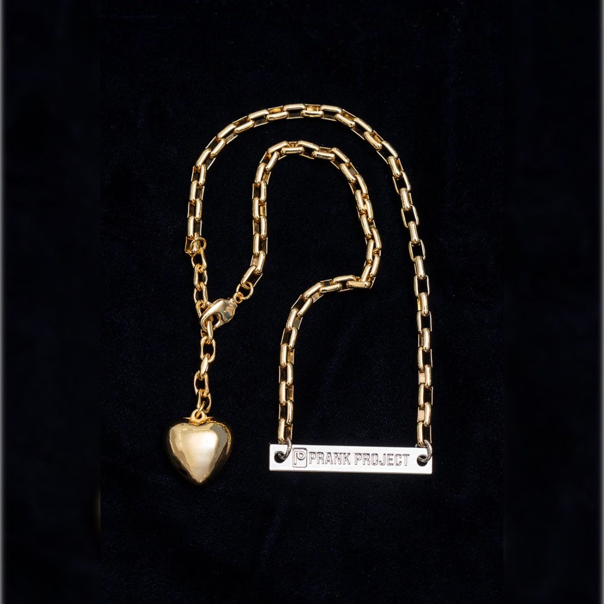 【残り一点】Logo Plate Two-way Necklace