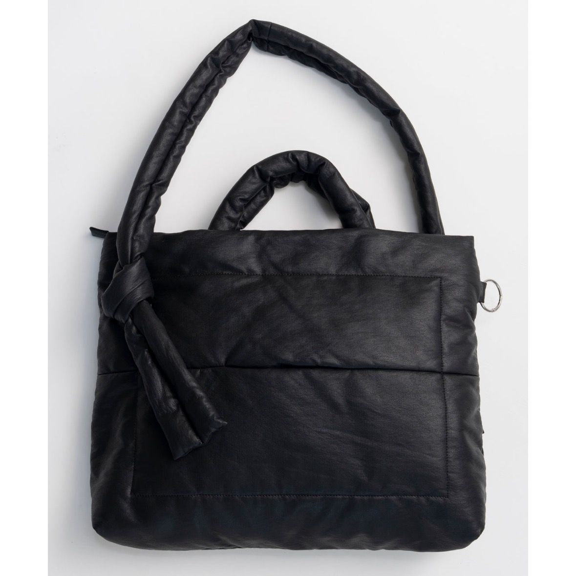 【残り一点】Vegan Leather Big Pillow Bag