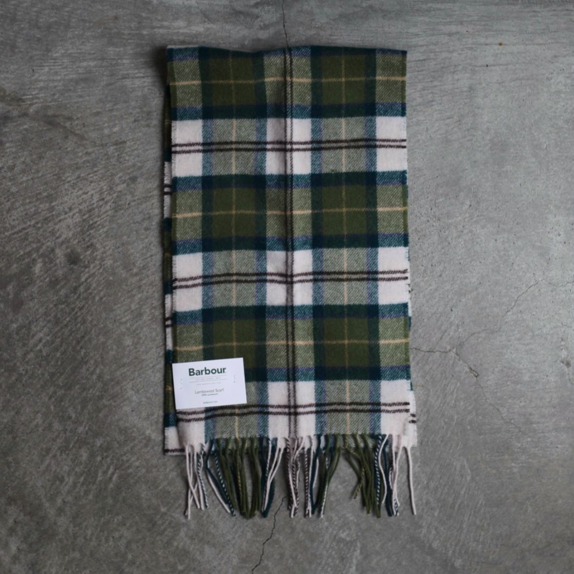 【残り一点】Tartan Lambswool Scarf