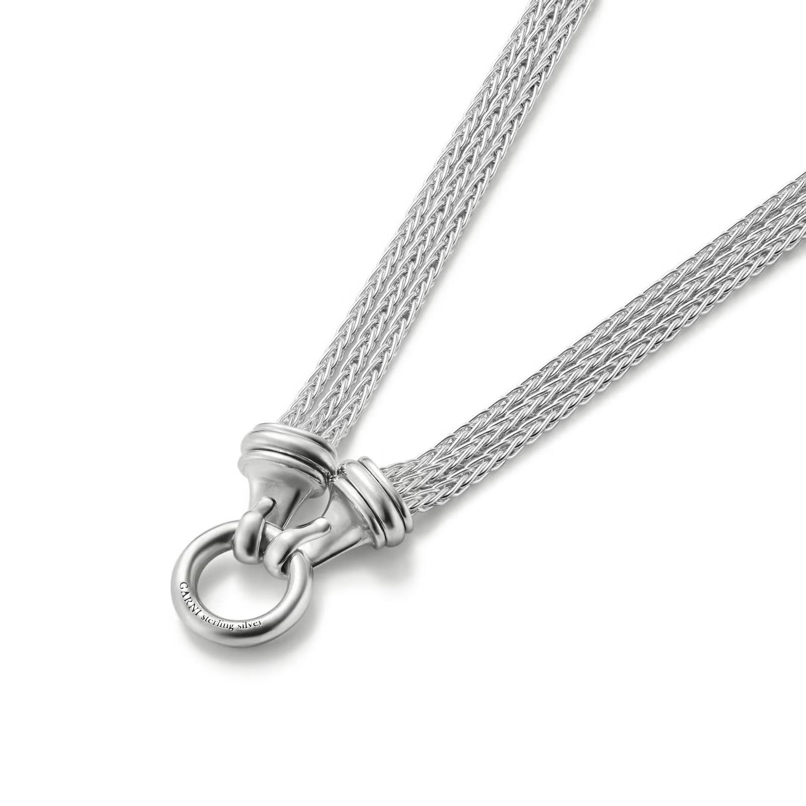 【お取り寄せ注文可能】Circle 3 Chain Necklace