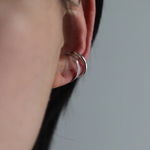【残りわずか】Ripples Ear Cuff(SILVER)