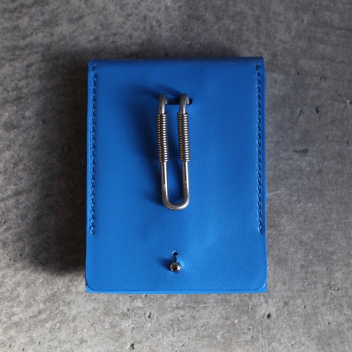 【残り一点】Coil Spring Money Clip & Coin Case(HUGHES_COW)