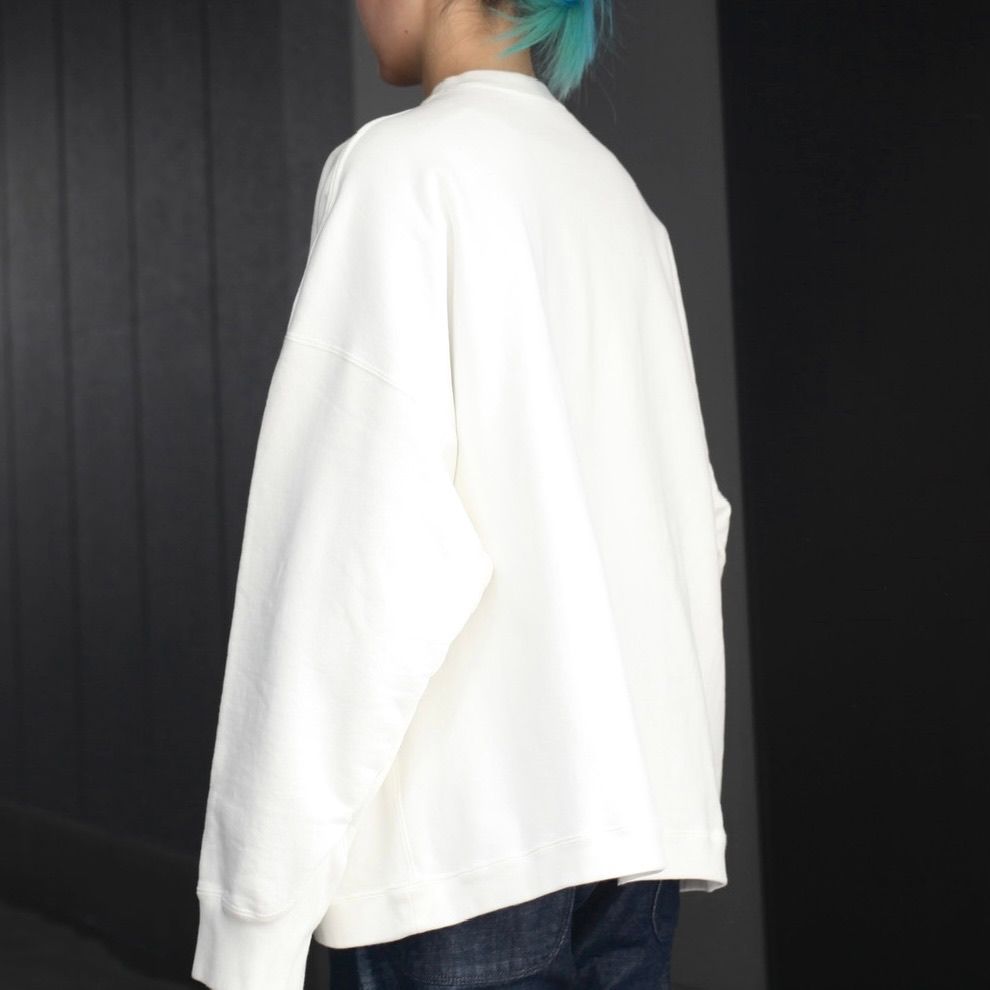 ATON - 【残り一点】Garment Dyed Urake Oversized Pullover | ACRMTSM