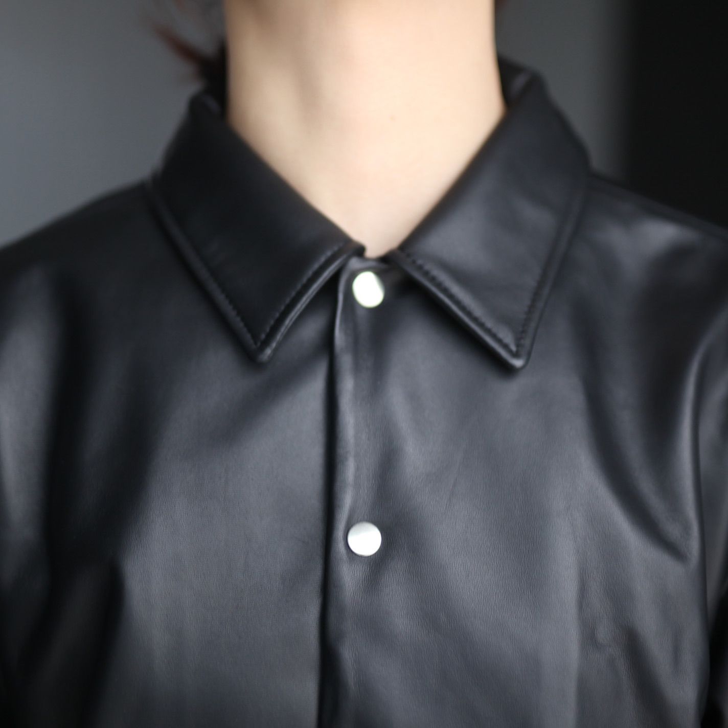 UNIVERSAL PRODUCTS - 【残り一点】Leather Shirts Jacket UNIVERSAL PRODUCTS - 【残り一点】Leather Shirts Jacket