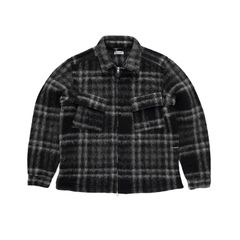【残り一点】Checked Wool Shirt Jacket