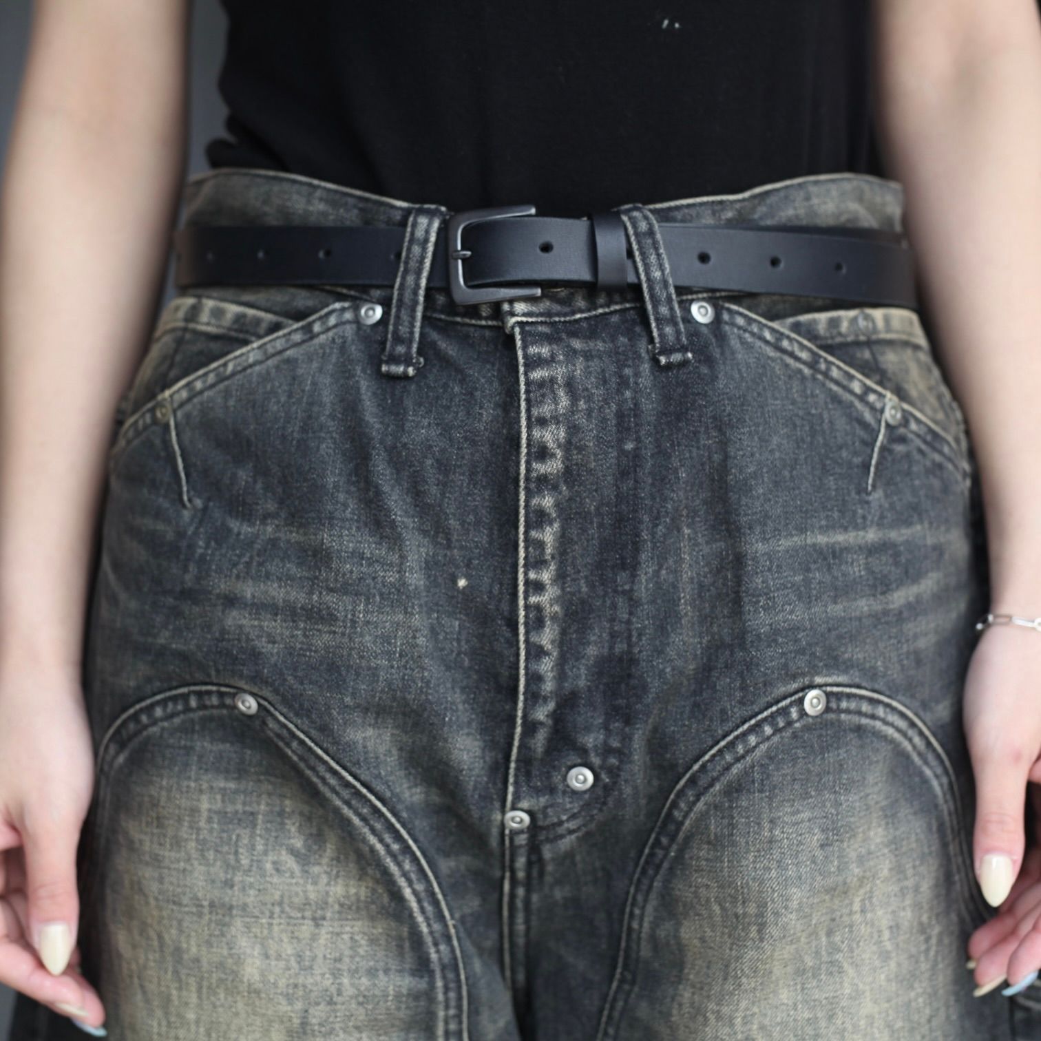 【残り一点】Newcommune Baggy Denim Shorts