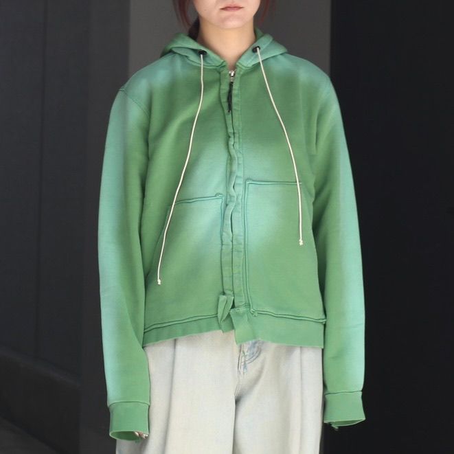 【残り一点】Fitted Zip Hoodie(SUN FADED)