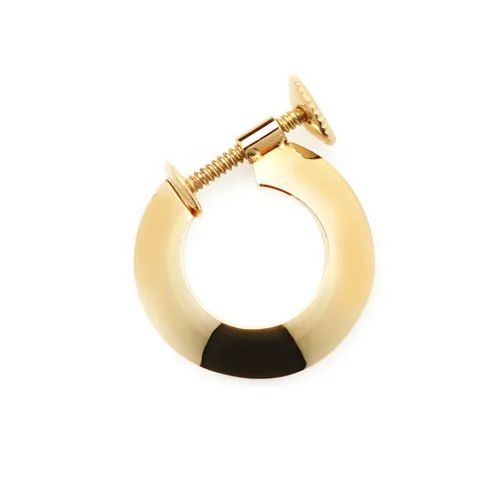 【お取り寄せ注文可能】Disk Earring L(K10 YELLOW GOLD)