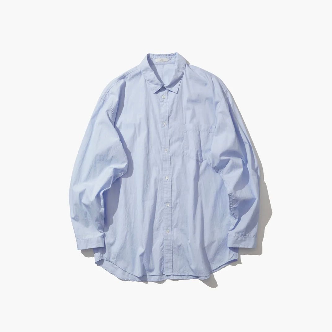 ATON - 【残り一点】Giza Broad Washed Shirt | ACRMTSM ONLINE ATON - 【残り一点】Giza Broad Washed Shirt | ACRMTSM ONLINE