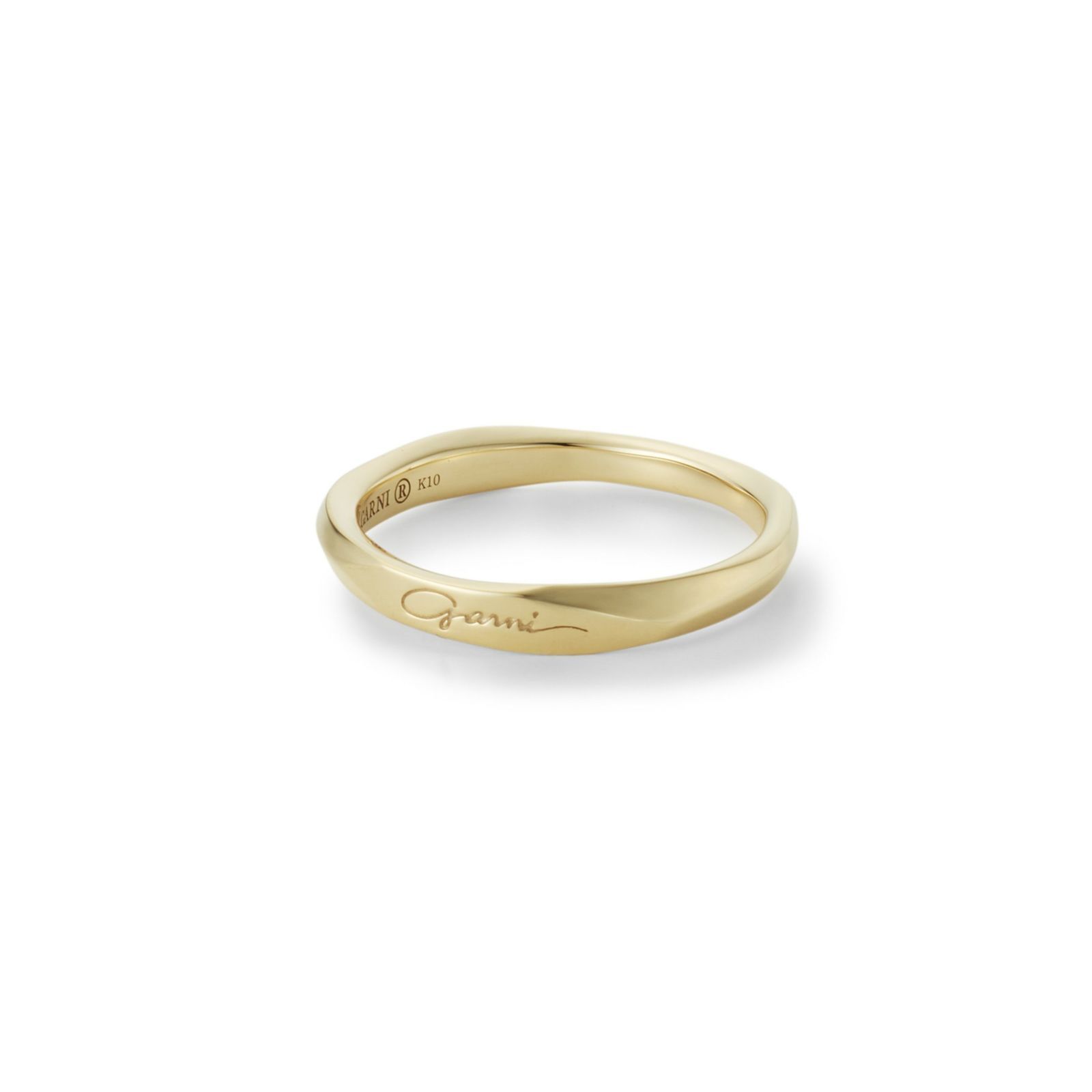 GARNI - 【お取り寄せ注文可能】K10 Crockery Ring_SS(GOLD) | ACRMTSM