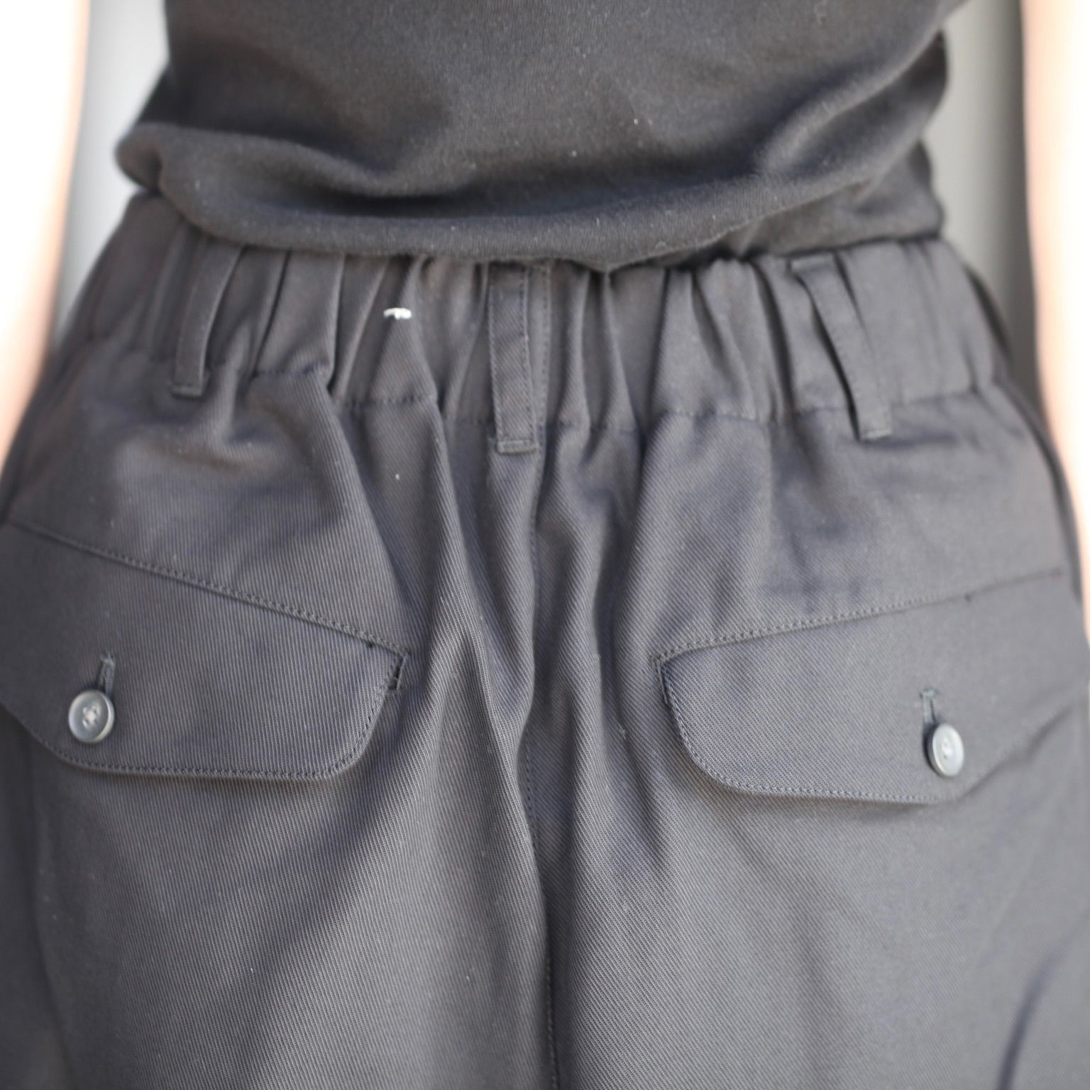 【残り一点】コットンツイルイージーパンツ