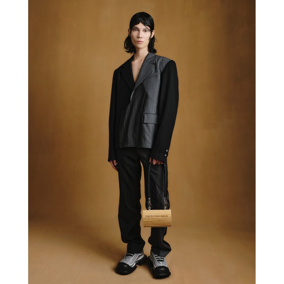 Feng Chen Wang - 【残り一点】Paneled Wool Trousers | ACRMTSM