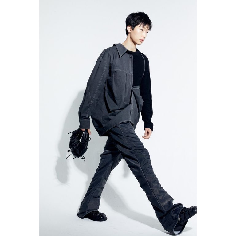 ANDERSSON BELL - 【残り一点】Rivoli Washed Tuck Pants | ACRMTSM  