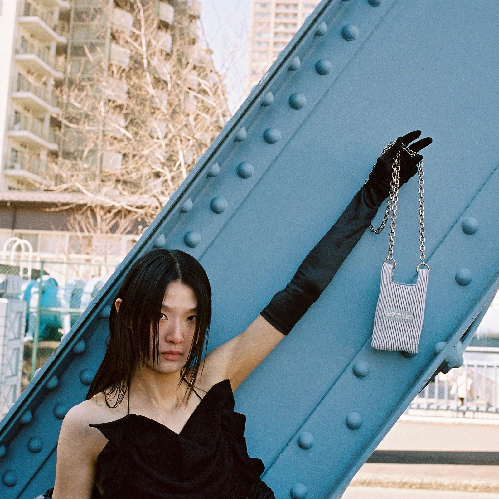 【再販売通知受付可能】Kyoto Metallic Market Bag_Micro