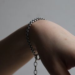 【お取り寄せ注文可能】Square Block Chain Bracelet