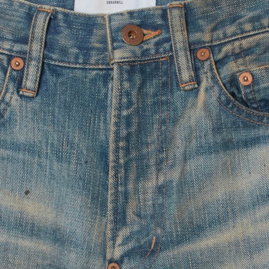 【残り一点】Faded Modern Denim Pants Flared Cut