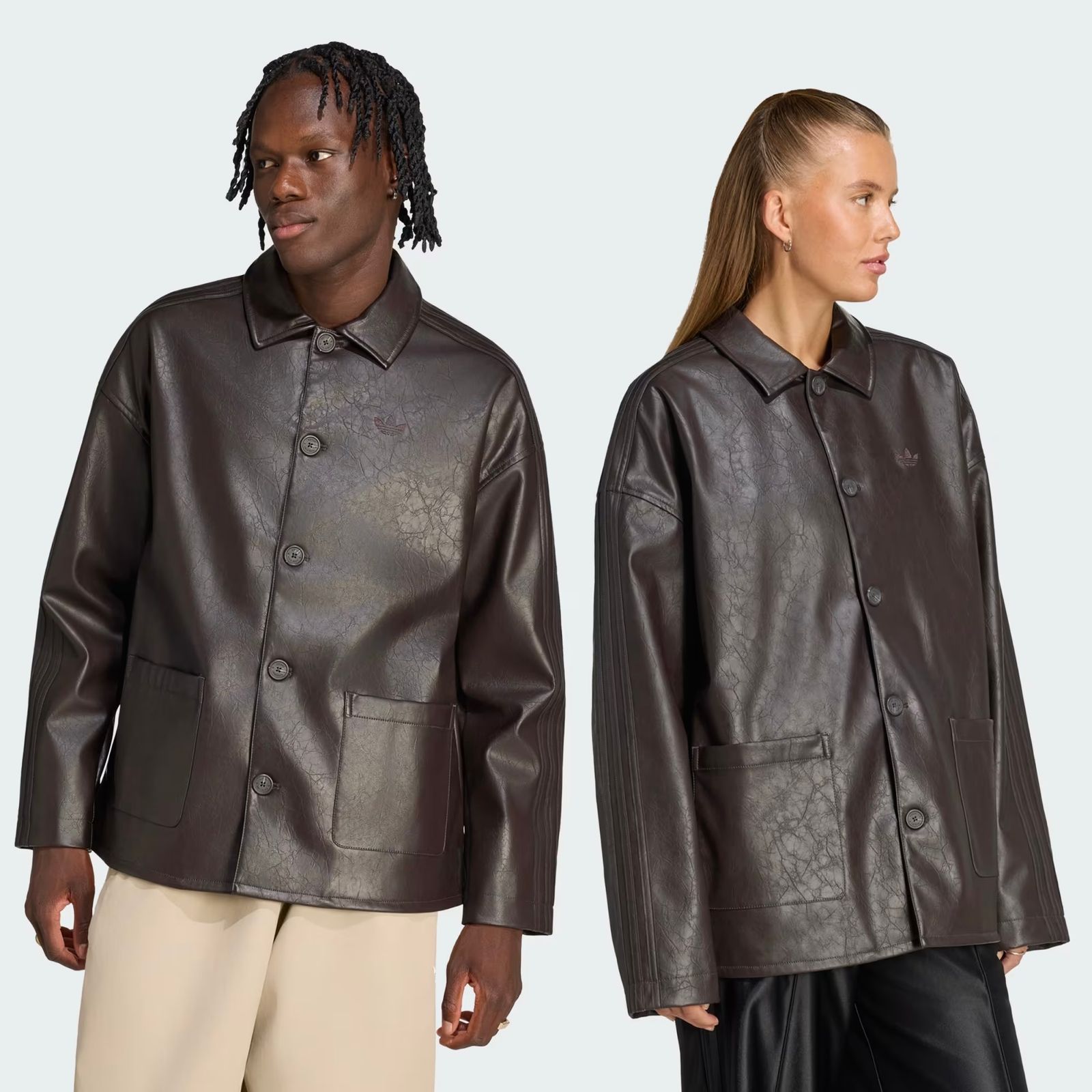 【残り一点】Pleather Coat