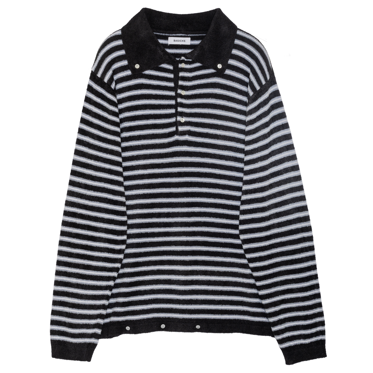 【残り一点】90 Flip Stripe Pile Knit