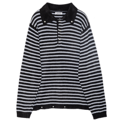 【残り一点】90 Flip Stripe Pile Knit